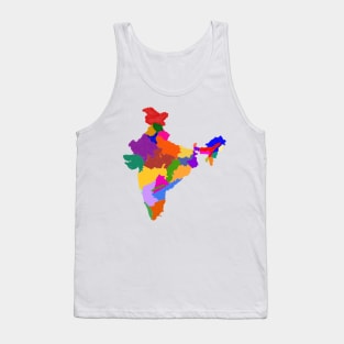 India Holi India States Tank Top